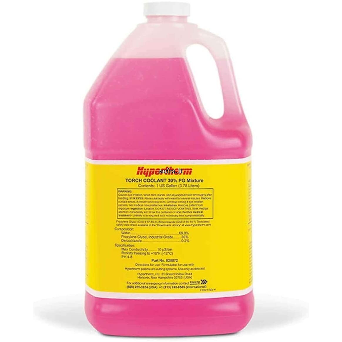 Aušinimo skystis plazmai Hypertherm 3.78l (028872) Aušinimo skystis plazmai Hypertherm 3.78l (028872)