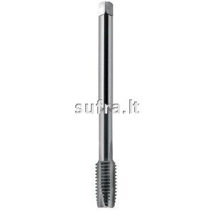 Mašininis sriegiklis HSSE, vamzdinis colis (G), kiaurom skylėm, DIN-5156 B, 800 Mašininis sriegiklis HSSE, vamzdinis colis (G), kiaurom skylėm, DIN-5156 B, 800