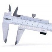 Slankmatis mechaninis su VHM plokštelėmis, padalos vertė 0.05 mm, INSIZE 1