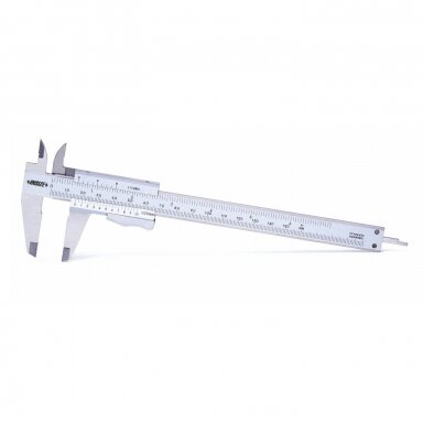 Slankmatis mechaninis, su apatine fiksacija, padalos vertė 0.05 mm Slankmatis mechaninis, su apatine fiksacija, padalos vertė 0.05 mm